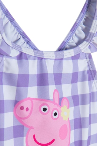 Maillot 1 pièce Peppa Pig Blanc et violet