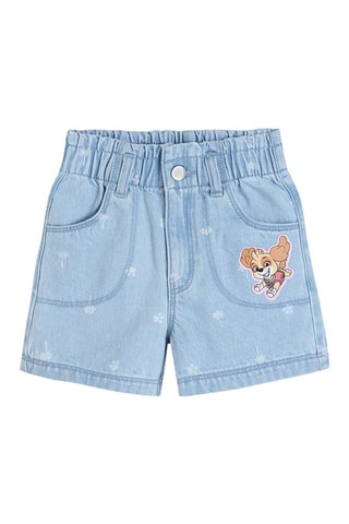 Short en jean Stella Pat' Patrouille Bleu marine