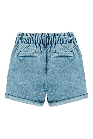 Short en jean Bleu clair