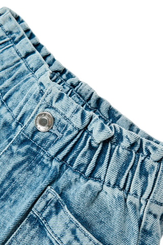Short en jean Bleu clair