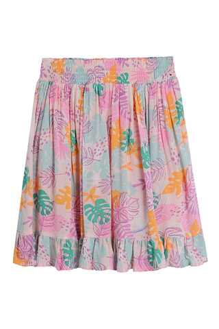 Jupe Rose et vert