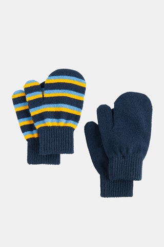 2 paires de moufles - Bleu marine