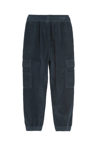 Jogging en velours - Anthracite