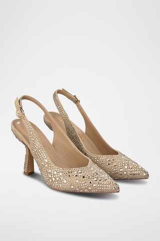 Escarpins en cuir - Beige