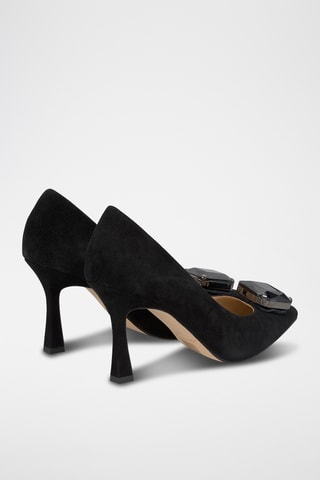 Escarpins en nubuck - Noir