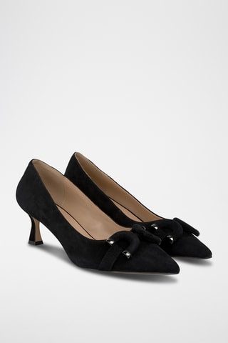 Escarpins en nubuck - Noir