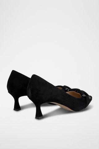 Escarpins en nubuck - Noir