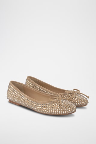 ##Ballerines - Camel