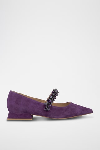 ##Babies en nubuck - Violet