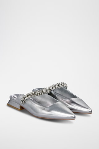 ##Mules - Argenté