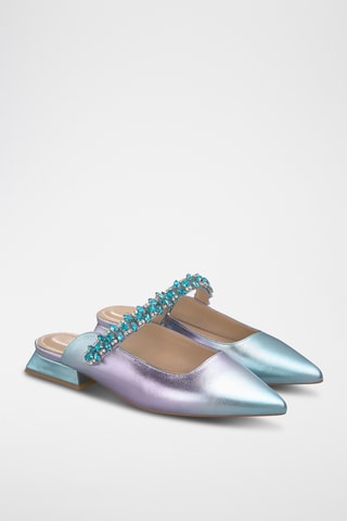 ##Mules - Turquoise
