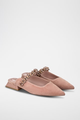 ##Mules - Vieux rose