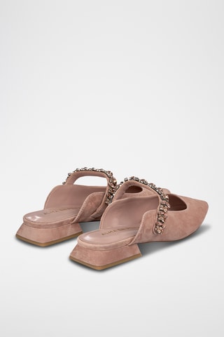 ##Mules - Vieux rose