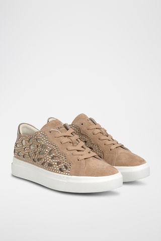 Baskets en cuir - Beige