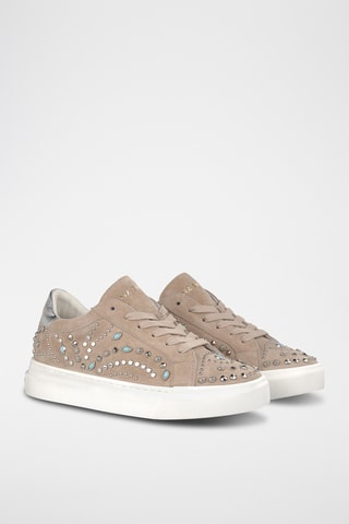 ##Baskets en nubuck - Beige