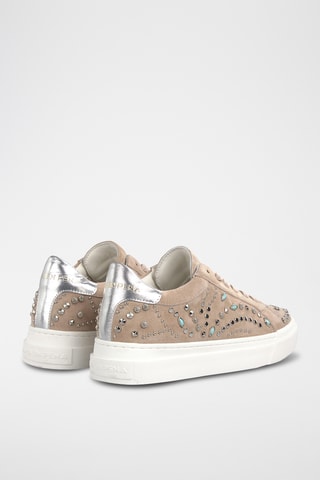 ##Baskets en nubuck - Beige