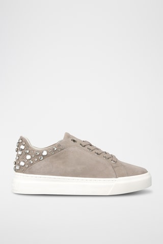 ##Baskets en nubuck - Taupe