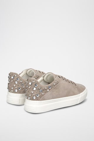 ##Baskets en nubuck - Taupe