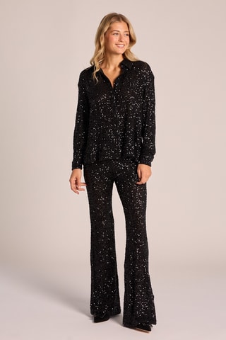 ##Pantalon taille haute - Noir