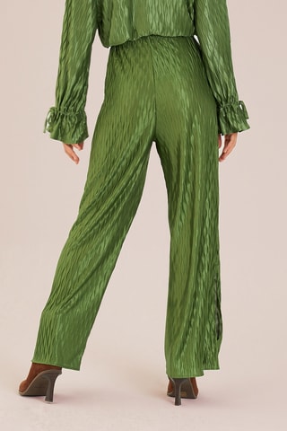 ##Pantalon taille haute - Vert olive