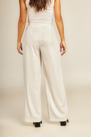 ##Pantalon droit - Blanc