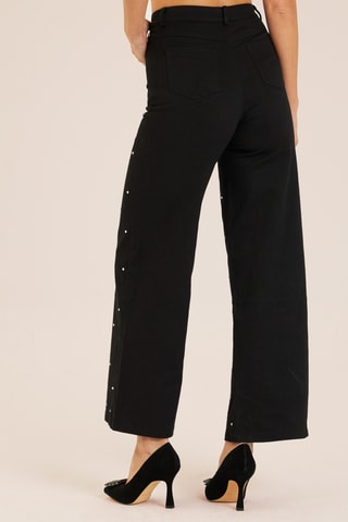 ##Jean taille haute - Noir