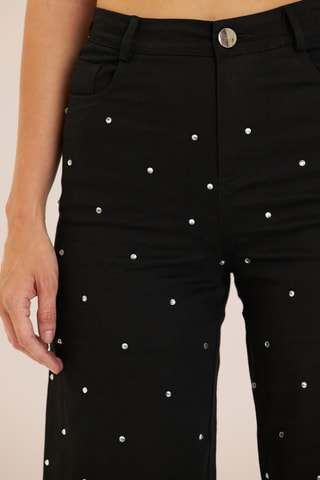 ##Jean taille haute - Noir