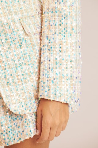 ##Veste en tweed - Doré
