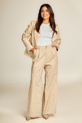 Veste en ramie - Beige
