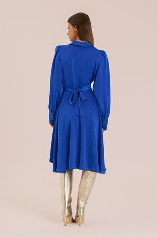 ##Robe patineuse - Bleu roi
