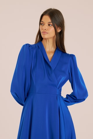 ##Robe patineuse - Bleu roi