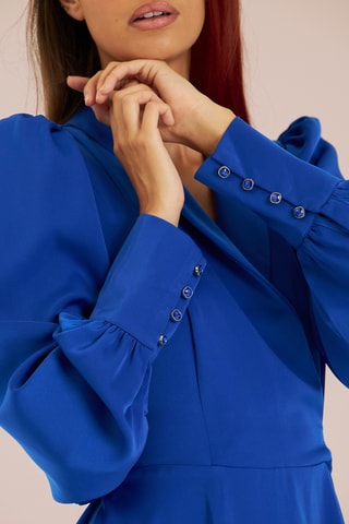 ##Robe patineuse - Bleu roi