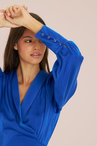 ##Robe patineuse - Bleu roi