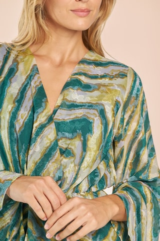 ##Robe midi - Ciel