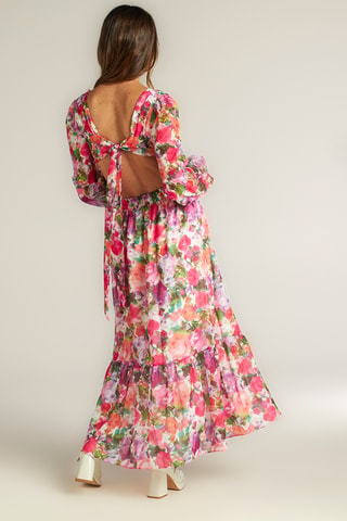 ##Robe longue - Rose