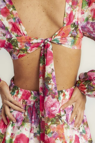 ##Robe longue - Rose