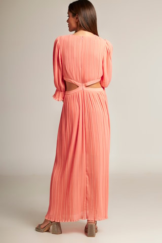 ##Robe longue - Orange