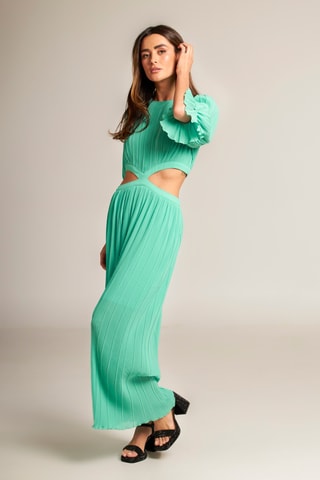 ##Robe longue - Turquoise