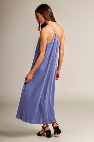 ##Robe midi - Indigo