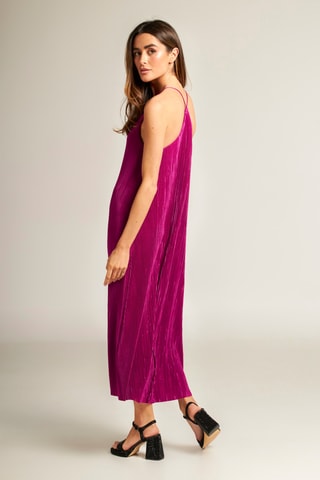 ##Robe midi - Fuchsia