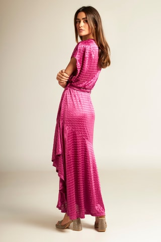 ##Robe longue - Fuchsia