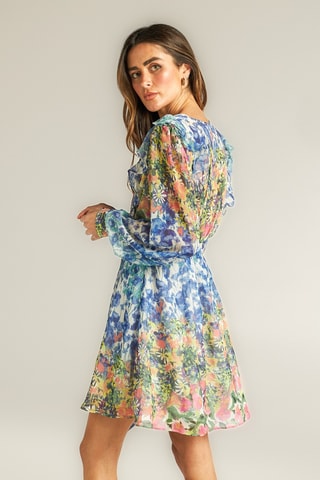 ##Robe patineuse - Ciel