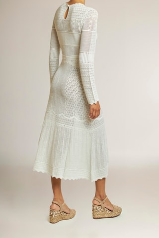 ##Robe midi - Blanc