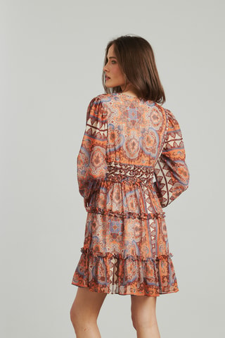 ##Robe patineuse - Marron