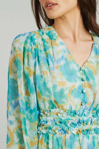 ##Robe patineuse - Turquoise