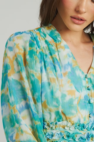 ##Robe patineuse - Turquoise