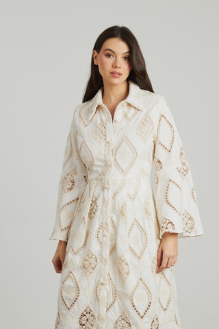 ##Robe chemise - Blanc