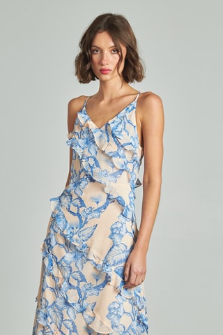 ##Robe volantée - Ciel