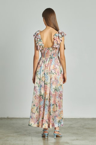 ##Robe longue - Rose