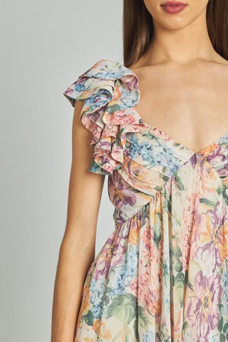 ##Robe longue - Rose
